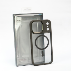 Apple iPhone 17 Pro Max Hybrid case + MagSafe (Clear gray)