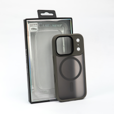 Apple iPhone 17 Pro Hybrid case + MagSafe (Matt gray)