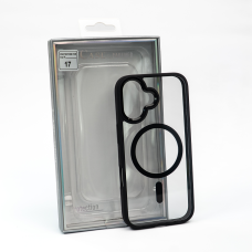 Apple iPhone 17 Hybrid case + MagSafe (Clear black)