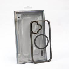 Apple iPhone 17 Hybrid case + MagSafe (Clear gray)