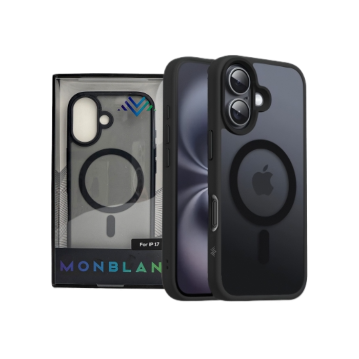 Чохол Monblan iPhone 17 Magnetic Matte Series (Black)