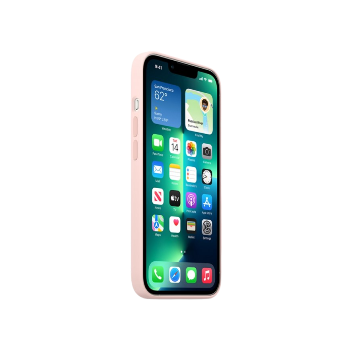 Чохол для смартфона Apple iPhone 13 Pro Silicone Case with MagSafe - Chalk Pink (MM2H3)