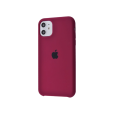 Силиконовый чехол для iPhone 11 - Rose Red (copy)