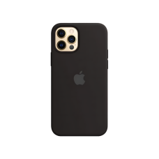 Силиконовый чехол для iPhone 12 Pro Max - Black (copy)