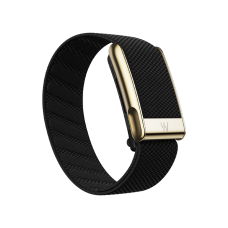 Ремінець WHOOP 5.0 MG SuperKnit Luxe Band Obsidian with Gold