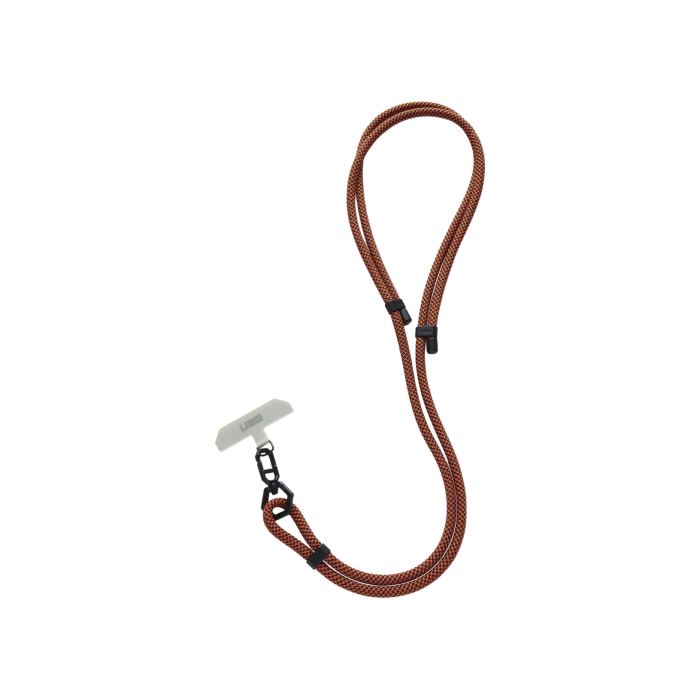 Ремешок через плечо для чехла UAG Civilian Clim Crossbody Lanyard 7mm - Rust/Black