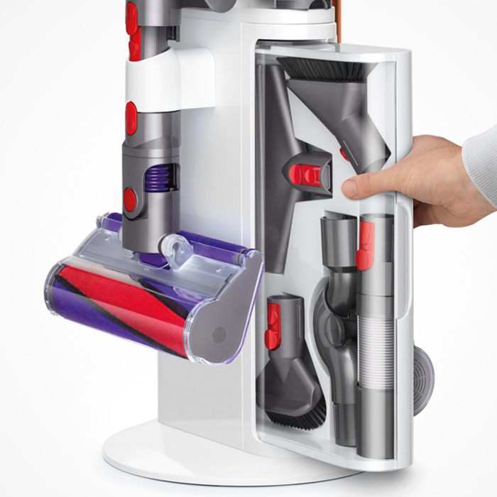 Dyson V10 vacuum and tools
