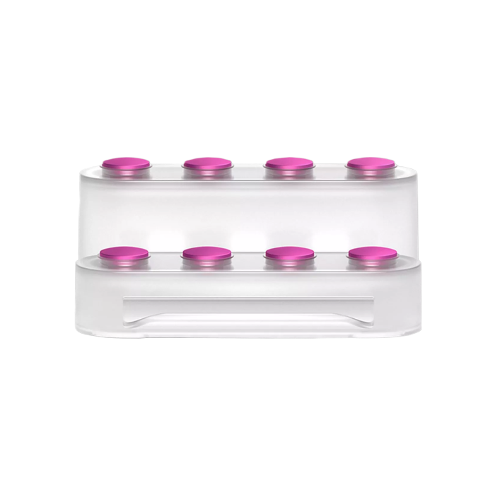 Dyson Airwrap styler display stand White/Fuchsia