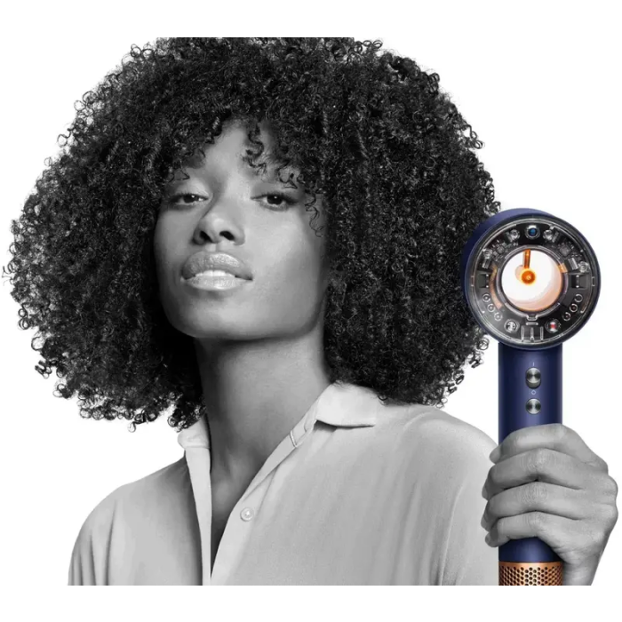 Dyson Supersonic HD16 Nural Prussian Blue/Rich Copper Straight+Wavy