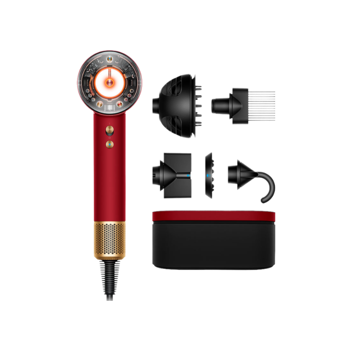 Dyson Supersonic HD16 Nural Red Velvet/Gold