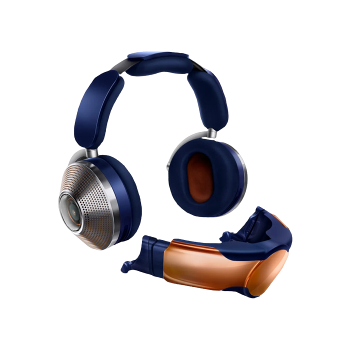 Dyson Zone Absolute with air purification Prussian Blue/Bright Copper