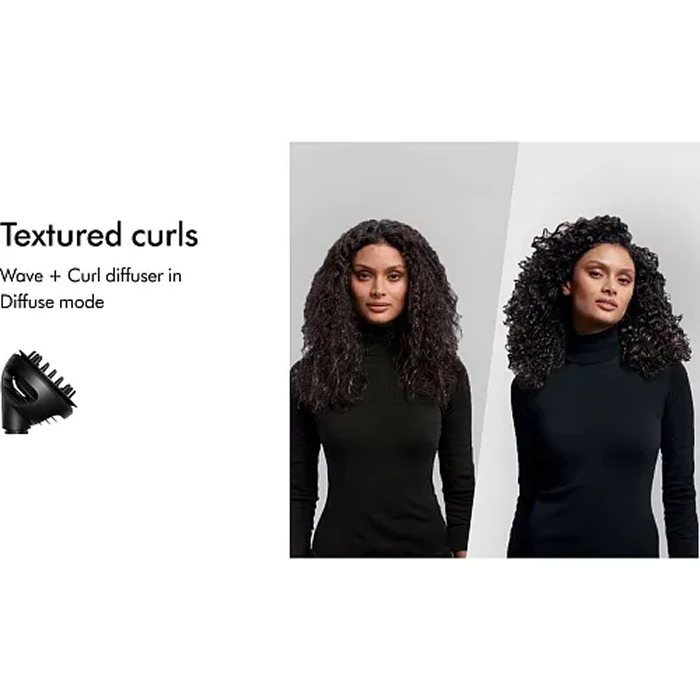 Мультистайлер Dyson Airwrap i.d. multi-styler and dryer Curly+Coily Vinca Blue/Topaz
