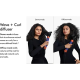 Мультистайлер Dyson Airwrap i.d. multi-styler and dryer Curly+Coily Vinca Blue/Topaz