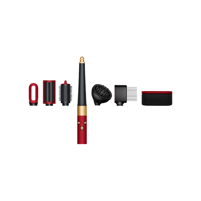 Dyson Airwrap  i.d. HS08 Multi-Styler and Dryer Curly to Coily Red Velvet/Gold