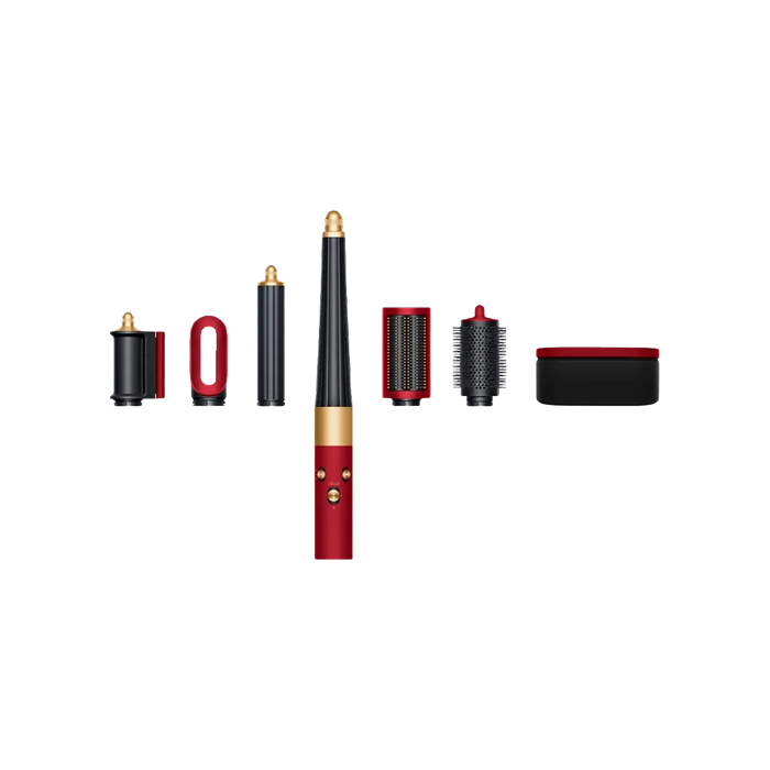 Dyson Airwrap i.d. HS08 Multi-Styler and Dryer Straight to Wavy - Red Velvet/Gold