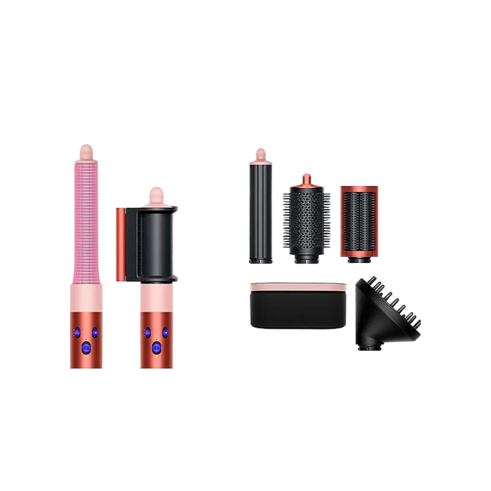 Dyson Airwrap Long Volumise Strawberry Bronze/Blush Pink