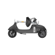Електросамокат з сидінням OKAI Ceetle PRO EA10C Black