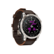 Garmin D2 Mach 1 Aviator Smartwatch with Oxford Brown Leather Band