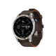 Garmin D2 Mach 1 Aviator Smartwatch with Oxford Brown Leather Band