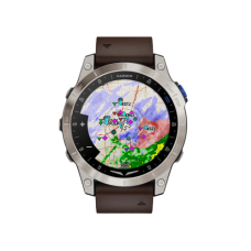 Garmin D2 Mach 1 Aviator Smartwatch with Oxford Brown Leather Band (010-02582-54,010-02582-55)