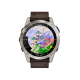 Garmin D2 Mach 1 Aviator Smartwatch with Oxford Brown Leather Band
