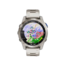 Garmin D2 Mach 1 Aviator Smartwatch with Vented Titanium Bracelet (010-02582-50,010-02582-51)
