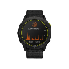 Garmin Enduro Carbon Gray Titanium with Black UltraFit Nylon Strap (010-02408-01,010-02408-11)