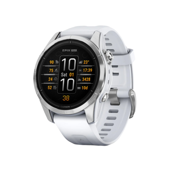 Garmin Epix 2 Sapphire Carrera White Titanium