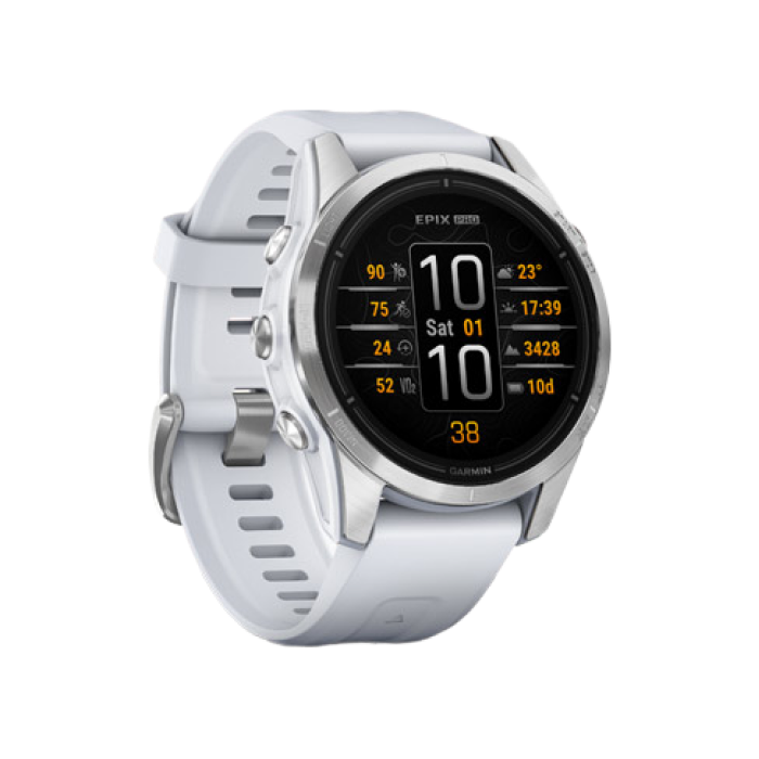 Garmin Epix 2 Sapphire Carrera White Titanium