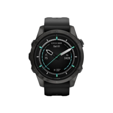 Garmin Epix Pro Gen 2 Sapphire 42mm Carbon G. DLC Ti. with Black Band (010-02802-14,010-02802-15)