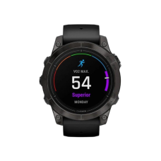 Garmin Epix Pro Gen 2 Sapphire 47mm Carbon G. DLC Tit. with Black Band (010-02803-10,010-02803-11)