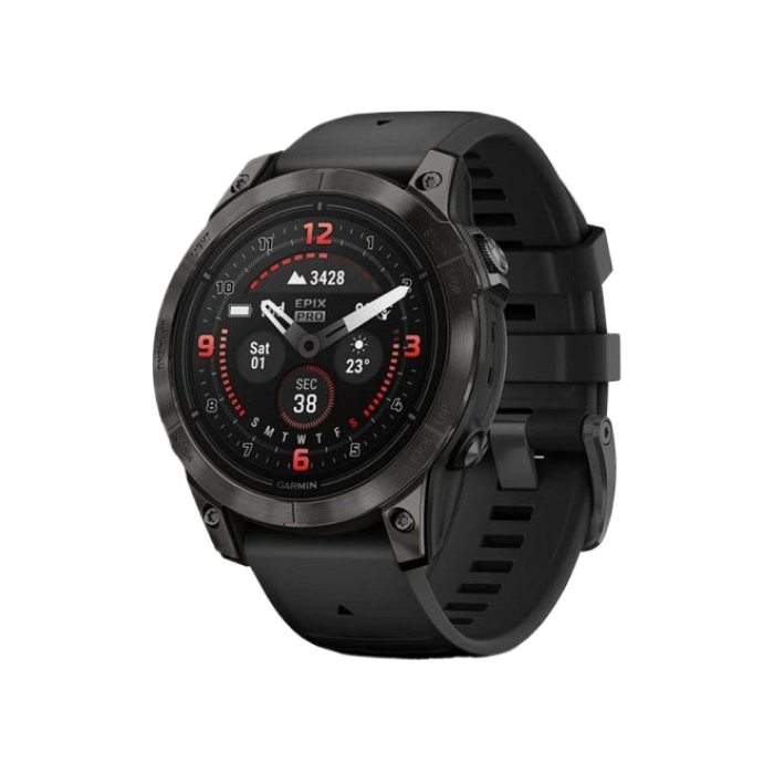 Garmin Epix Pro Gen 2 Sapphire 47mm Carbon G. DLC Tit. with Black Band
