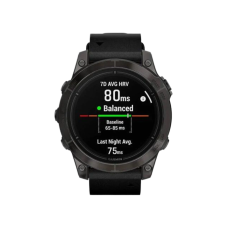 Garmin Epix Pro Gen 2 Sapphire 47mm Carbon G. DLC Tit. with B. Leather Band (010-02803-30)