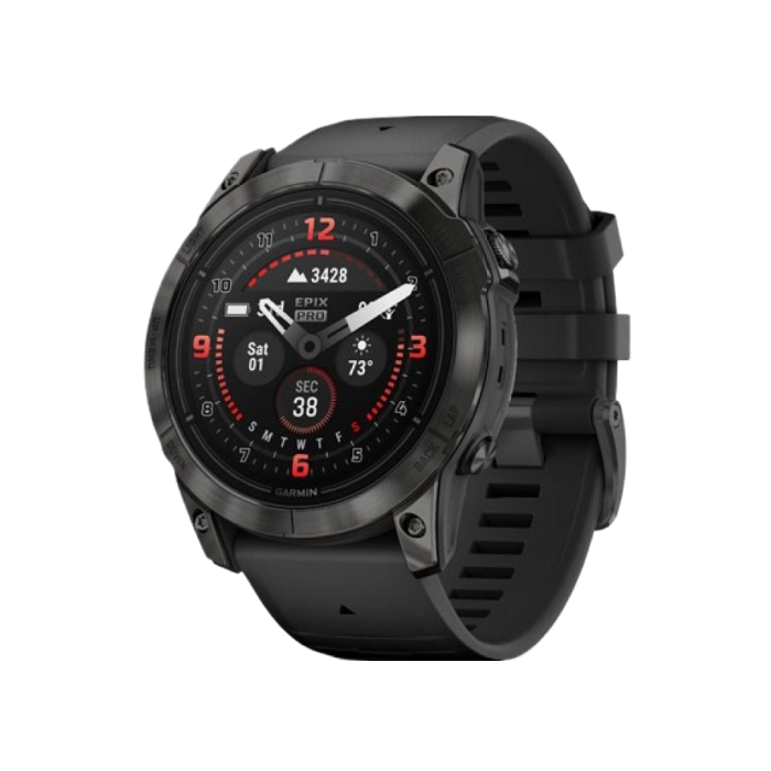 Garmin Epix Pro Gen 2 Sapphire 51mm Carbon G. DLC Tit. with Black Band