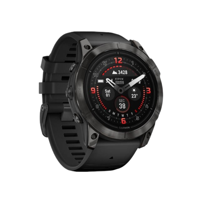 Garmin Epix Pro Gen 2 Sapphire 51mm Carbon G. DLC Tit. with Black Band