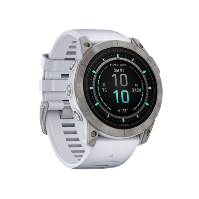 Garmin Epix Pro Gen 2 Sapphire 51mm Titanium w. Whitestone Band