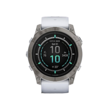 Garmin Epix Pro Gen 2 Sapphire 51mm Titanium w. Whitestone Band (010-02804-10,010-02804-11)