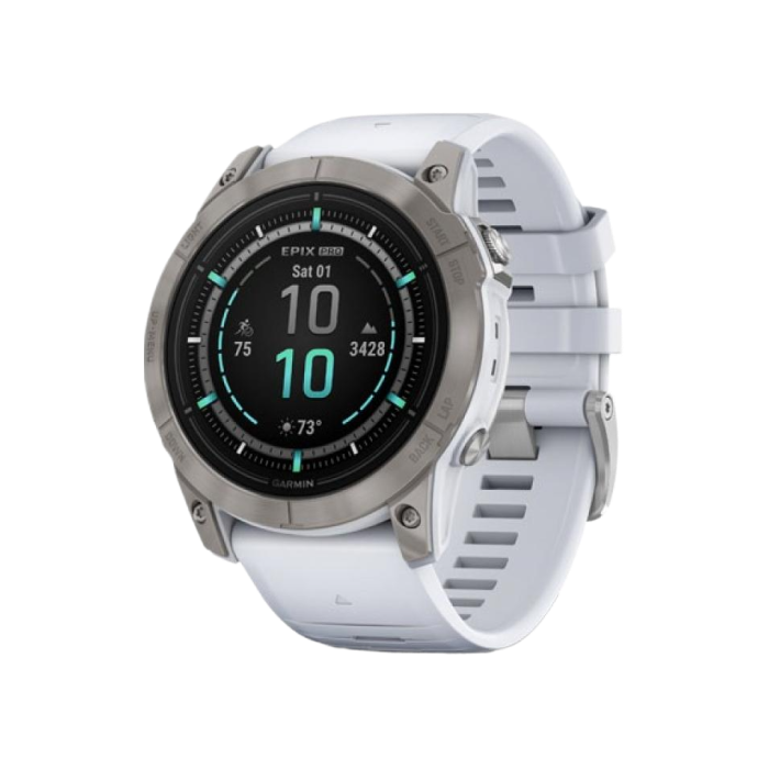 Garmin Epix Pro Gen 2 Sapphire 51mm Titanium w. Whitestone Band
