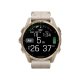 Garmin Fenix 8 43mm AMOLED Sapphire Soft Gold with Limestone Leather Band