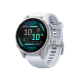 Garmin Fenix 8 43mm AMOLED Silver with Whitestone Silicone Band