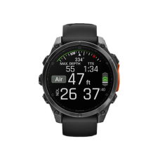 Garmin Fenix 8 47mm AMOLED Slate Gray with Black Silicone Band (010-02904-00)