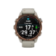 Garmin Descent Mk3i 43 mm Bronze PVD Titanium with French Gray Silicone Band