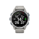 Garmin Descent Mk3 43 mm Stainless Steel with Fog Gray Silicone Band