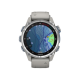 Garmin Descent Mk3 43 mm Stainless Steel with Fog Gray Silicone Band