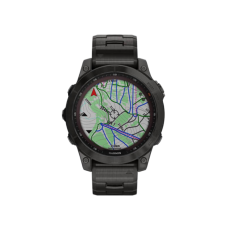 Garmin Fenix 7S Solar Slate Gray with Black Band (010-02539-12,010-02539-13)