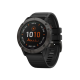Garmin Fenix 6X Pro Solar Titanium Carbon Grey DLC with Black Band