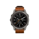 Garmin Fenix 7 Pro Sapphire Solar Titanium with Chestnut L.