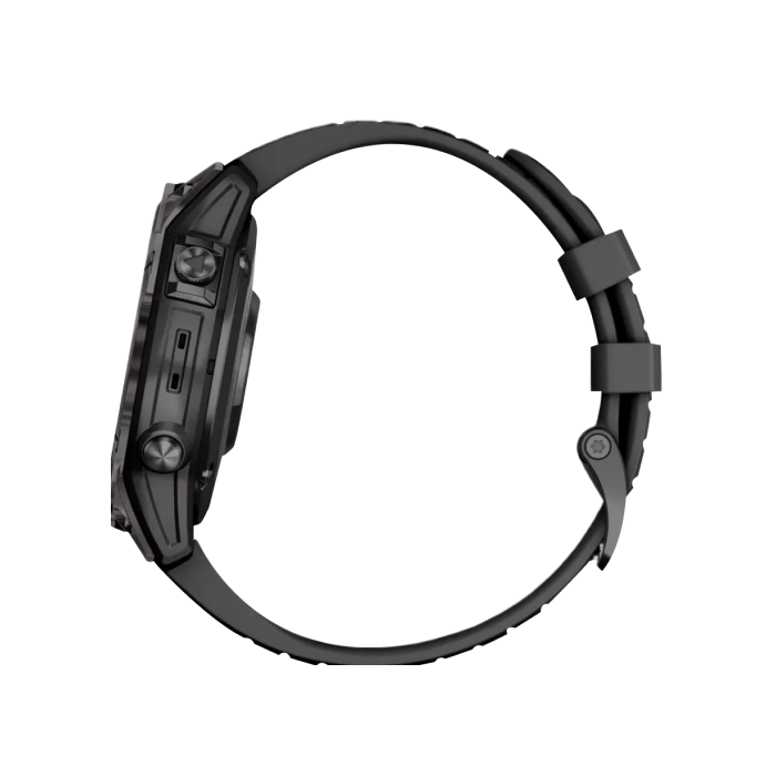 Garmin Fenix 7 Pro Sapphire Solar Carbon G. DLC Tit. with Black Band