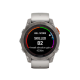 Garmin Fenix 7 Pro Sapphire Solar Titanium w. Fog Gray/Ember O. Band
