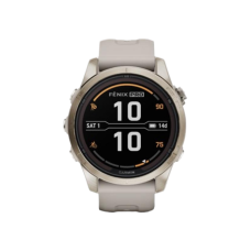 Garmin Fenix 7S Pro Sapphire Solar Soft Gold w. Light Sand Band (010-02776-14,010-02776-15)